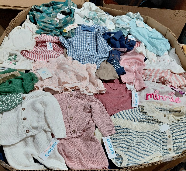 🎯Target Infants Wholesale Clothing Pallet NWT Assorted Sizes Newborn - 5t