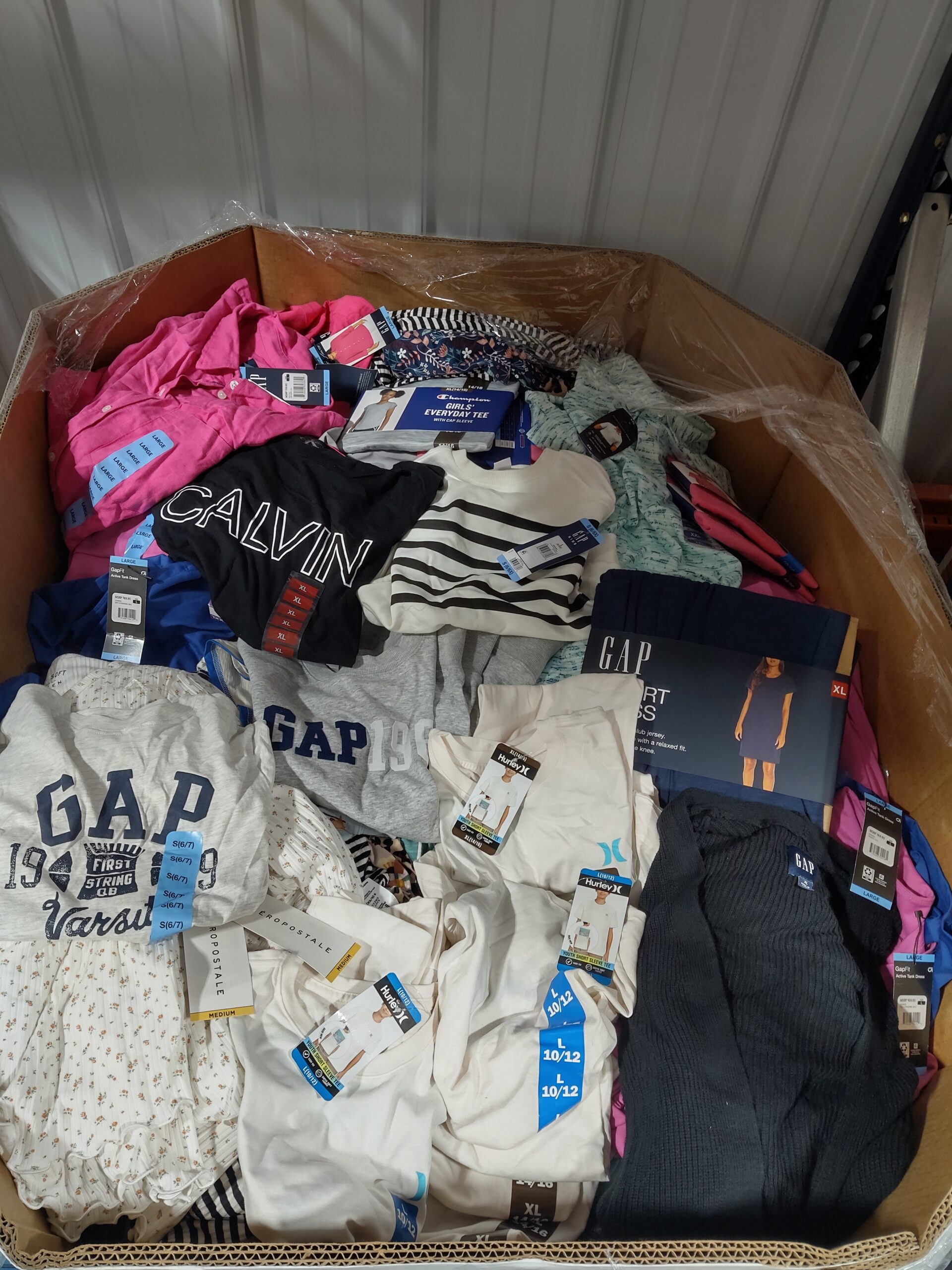 SAM’S CLUB PREMIUM CLOTHING PALLET NWT ASSORTED SIZES
