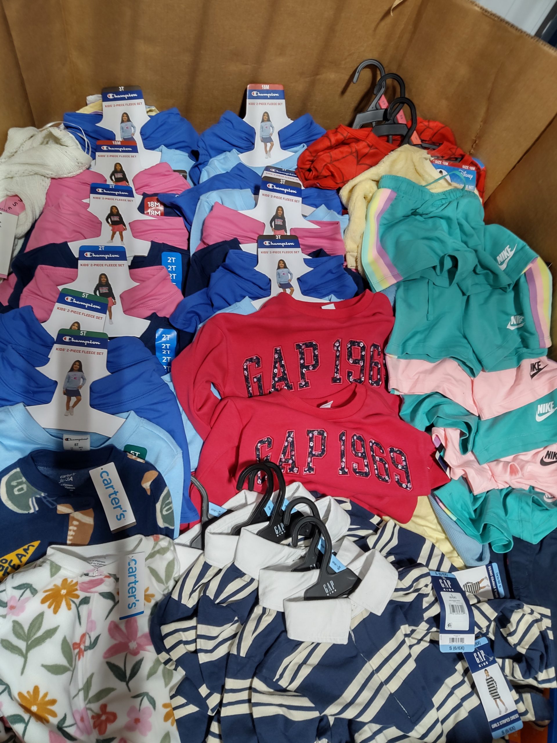 SAM CLUB CHILDREN CLOTHING LOT