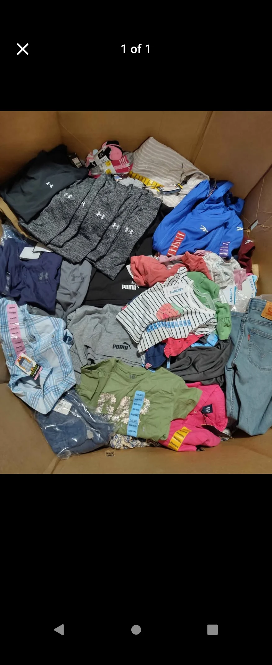 SAM’S CLUB PREMIUM CLOTHING PALLET NWT ASSORTED SIZES